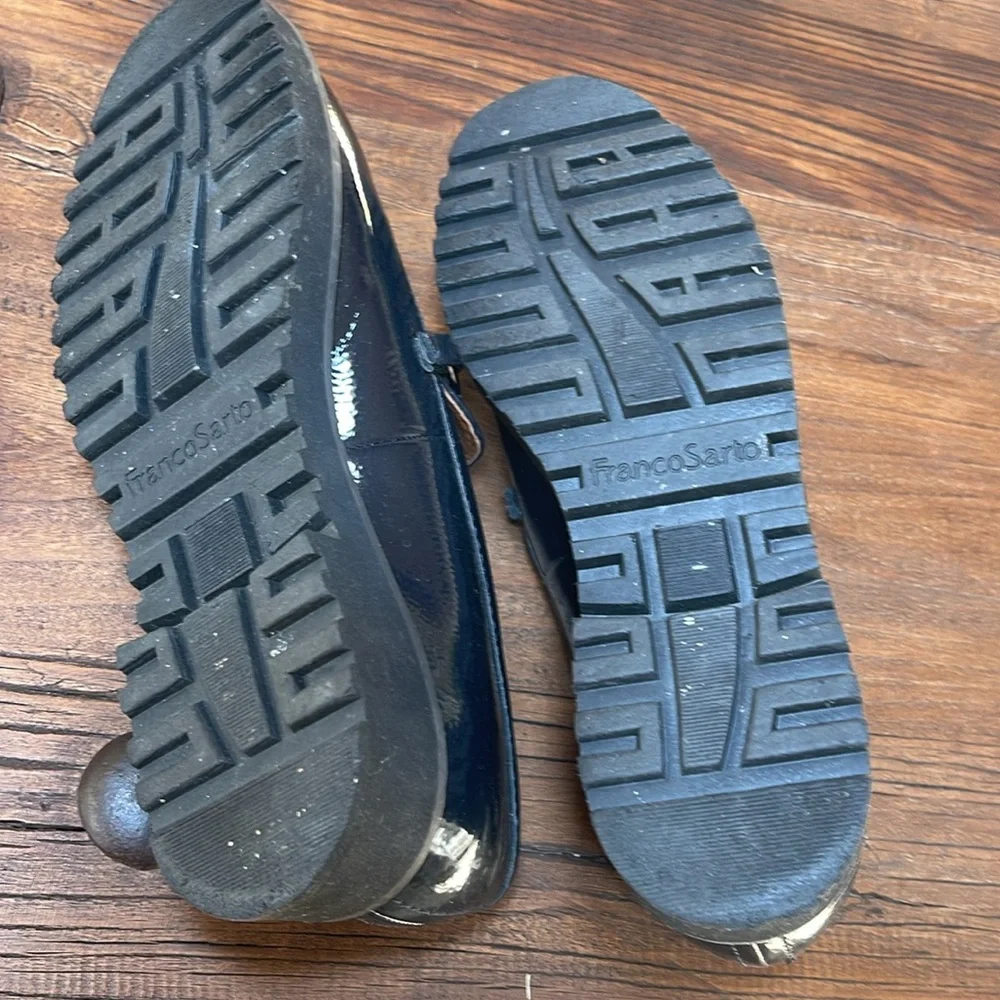 Franco Sarto loafers in size 8M. Black - Picture 6 of 6